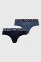 granatowy Emporio Armani Underwear Slipy (2-pack) 111733.1A720 Męski