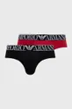 czarny Emporio Armani Underwear Slipy (2-pack) 111733.1A720 Męski