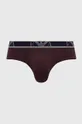 Emporio Armani Underwear Slipy (3-pack) 111734.1A715 bordowy