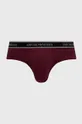 Slipy Emporio Armani Underwear burgundské