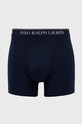 Boxerky Polo Ralph Lauren pletenina tmavomodrá 714835887001