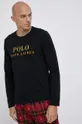 Pamučna pidžama Polo Ralph Lauren bordo