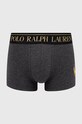 Μποξεράκια Polo Ralph Lauren βαμβάκι γκρί 714843429003