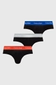 czarny Calvin Klein Underwear Slipy (3-pack) Męski