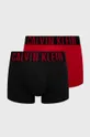 κόκκινο Calvin Klein Underwear - Μποξεράκια (2-pack) Ανδρικά