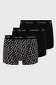 czarny Calvin Klein Underwear Bokserki (3-pack) Męski