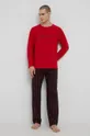 červená Pyžamo Calvin Klein Underwear Pánsky
