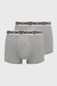 szary Moschino Underwear Bokserki (2-pack) Męski
