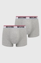 szary Moschino Underwear Bokserki (2-pack) Męski