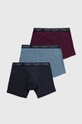 tmavomodrá Boxerky Ted Baker (3-pack) Pánsky