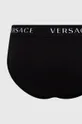 Slipy Versace čierna