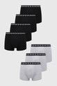 Μποξεράκια Kappa 7-pack εφαρμοστό σορτς μπόξερ γκρί 708276