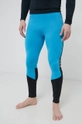 niebieski Peak Performance legginsy funkcyjne Męski