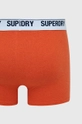 Boxerky Superdry oranžová