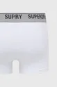 biały Superdry bokserki (3-pack)