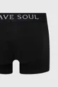 Boxerky Brave Soul (5-pack) čierna