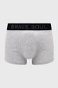 čierna Boxerky Brave Soul (5-pack)