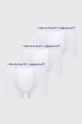 Boxerky Gant (3-pack) pletenina bílá 900003004