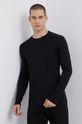Icebreaker longsleeve funkcyjny wełniany góra czarny IB1043650011