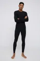 Icebreaker legginsy funkcyjne wełniane czarny