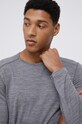 Icebreaker longsleeve funkcyjny wełniany szary IB1043650131