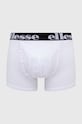 Boxerky Ellesse Hali 3Pk Boxers 3-pack SHAY0614 bílá SS24