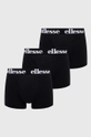 čierna Boxerky Ellesse (3-pack) Pánsky