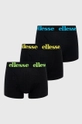 μαύρο Μποξεράκια Ellesse (3-pack) Ανδρικά