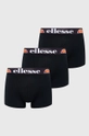 czarny Ellesse Bokserki (3-pack) Męski