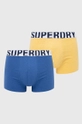 modrá Boxerky Superdry (2-pack) Pánsky