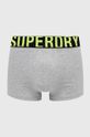 Boxerky Superdry (2-pack) šedá