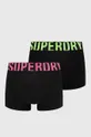 čierna Boxerky Superdry Pánsky