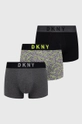 czarny Dkny Bokserki (3-pack) U5.6609 Męski