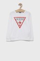 Дитяча бавовняна кофта Guess бавовна білий L73Q09.KAUG0