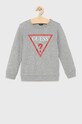 Дитяча бавовняна кофта Guess бавовна сірий L73Q09.KAUG0