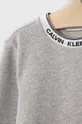 Calvin Klein Jeans Bluza bawełniana dziecięca IB0IB00905.4890 szary