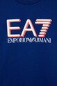 Chłopiec EA7 Emporio Armani Bluza bawełniana dziecięca 6KBM55.BJ05Z 6KBM55.BJ05Z niebieski