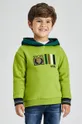 зелёный Детская хлопковая кофта Mayoral Для мальчиков