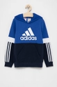 niebieski adidas Bluza dziecięca HA6318 Chłopięcy