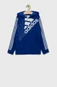 голубой Детская кофта adidas GS2189 Для мальчиков
