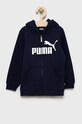Puma bluza dziecięca z kapturem granatowy 586967