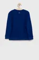 Παιδική βαμβακερή μπλούζα Lacoste σκούρο μπλε