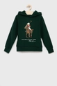 зелений Дитяча кофта Polo Ralph Lauren Для хлопчиків