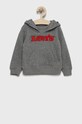 Levi's Bluza dziecięca z kapturem szary 8ED478.NEW.B