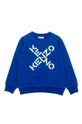 niebieski Kenzo Kids Bluza bawełniana dziecięca Chłopięcy