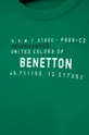 Detská bavlnená mikina United Colors of Benetton  Základná látka: 100% Bavlna Iné látky: 96% Bavlna, 4% Elastan