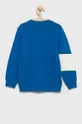 Дитяча бавовняна кофта United Colors of Benetton блакитний