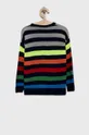 Otroški pulover United Colors of Benetton siva