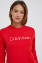 czerwony Calvin Klein Bluza bawełniana