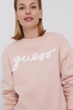 różowy Guess Bluza